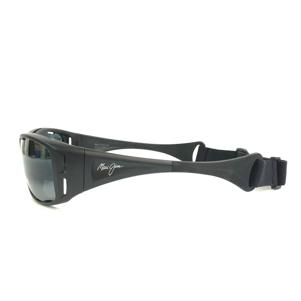 Maui Jim Sunglasses WATERMAN MJ410-2M Matte Black Frames w/ Neutral Gray Lenses